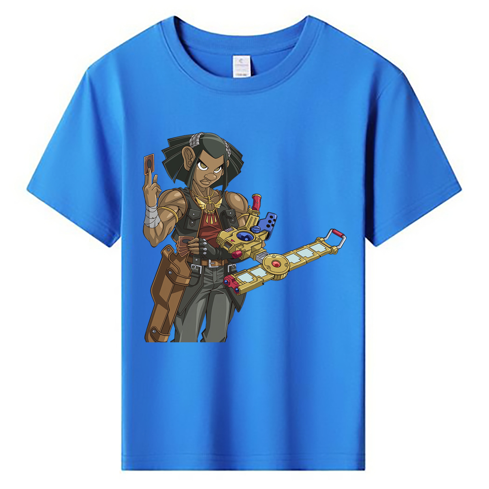 （画像用） 遊☆戯☆王 Yu-Gi-Oh! 綿100％キッズTシャツ（フロントプリント）